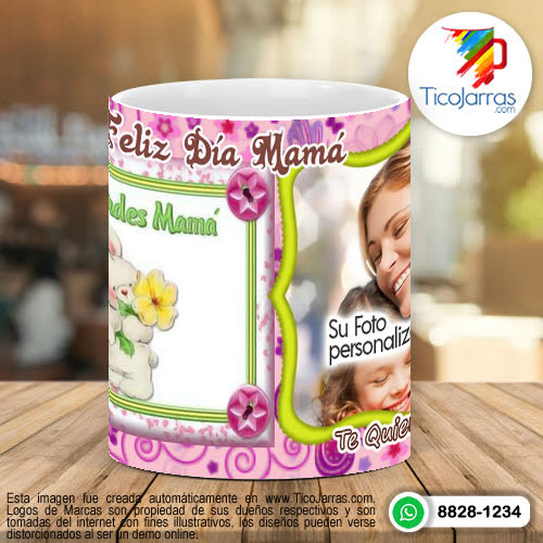 Tazas Personalizadas Feliz Día Mamá