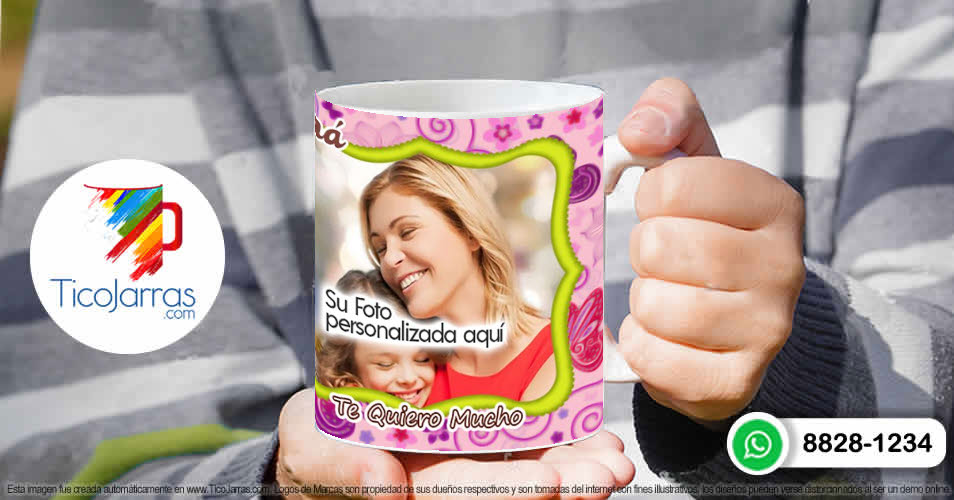 Tazas Personalizadas en Costa Rica Feliz Día Mamá