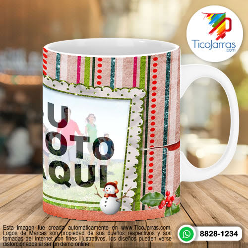 Tazas Personalizadas en Costa Rica Taza de Navidad