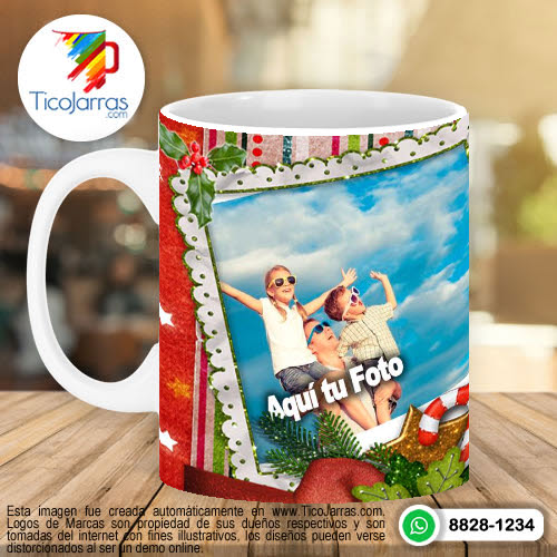 Jarras Personalizadas Taza de Navidad