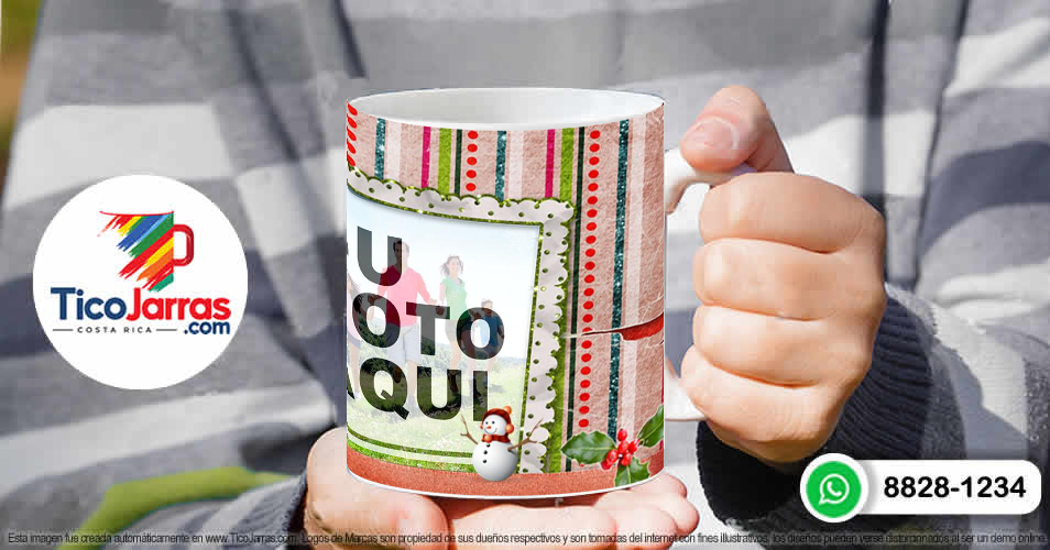 Taza de Navidad - TicoJarras