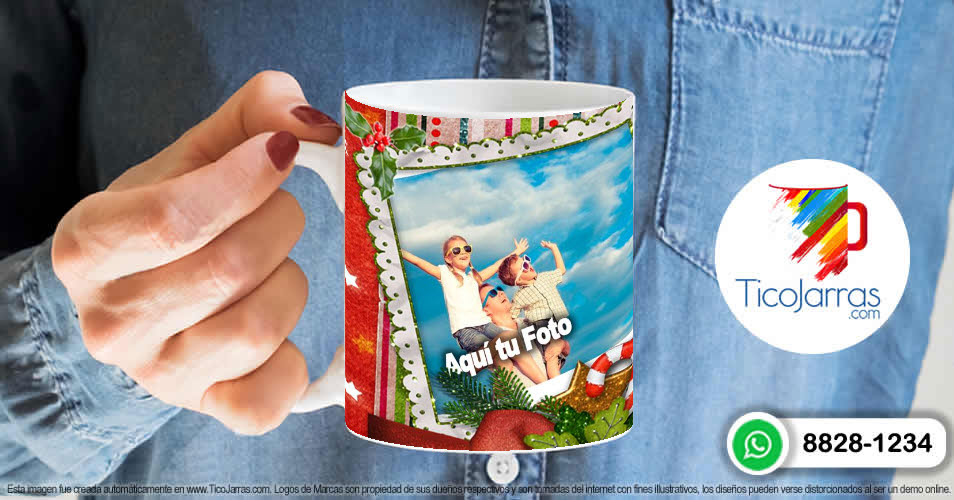 Artículos Personalizados Taza de Navidad