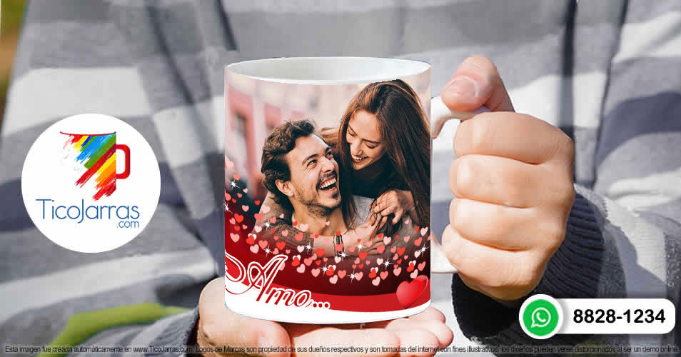 Tazas Personalizadas en Costa Rica Te amo