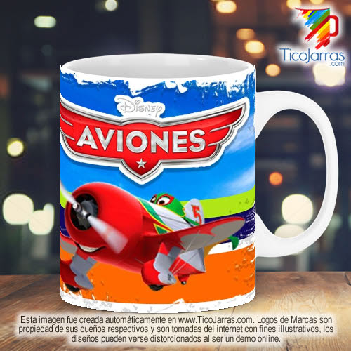 Tazas Personalizadas en Costa Rica Taza Diseños Infantiles - Aviones
