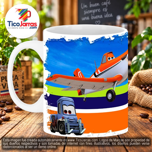 Taza Diseños Infantiles - Aviones - imagen 3