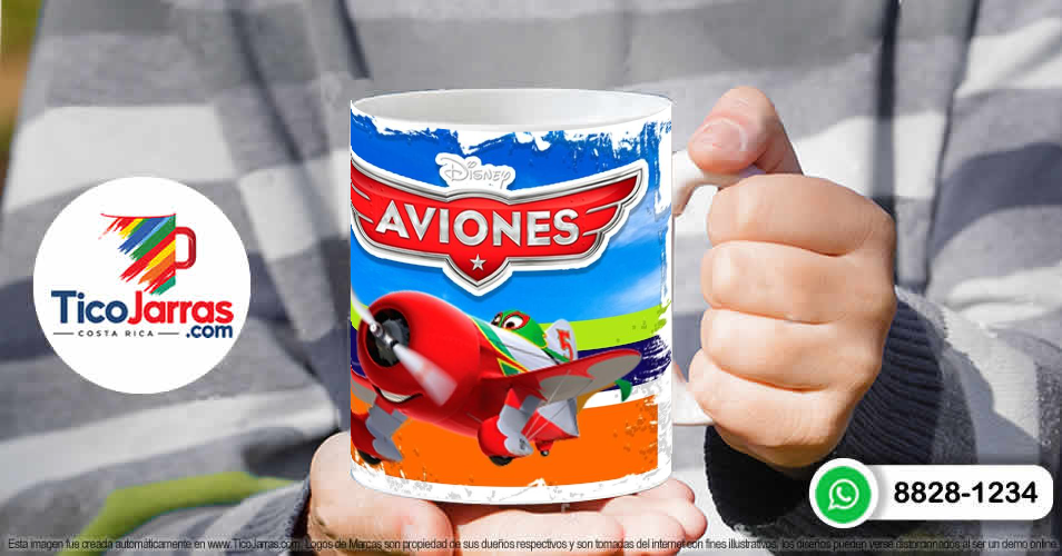 Taza Diseños Infantiles - Aviones - imagen 4