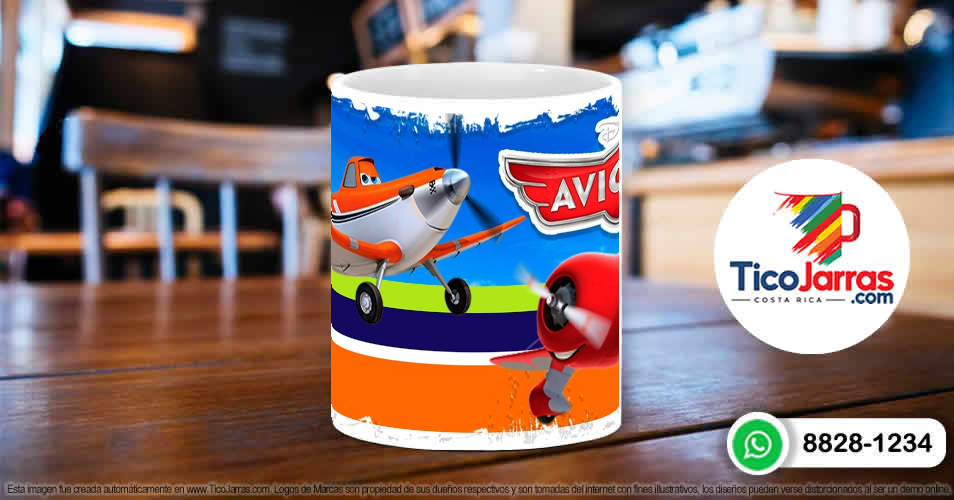 Taza Diseños Infantiles - Aviones - imagen 5