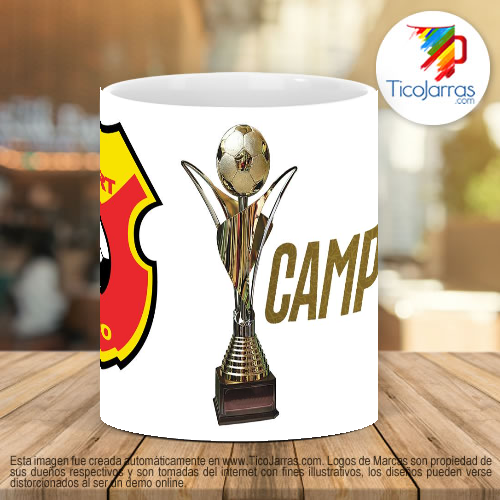 Tazas Personalizadas Herediano Campeones