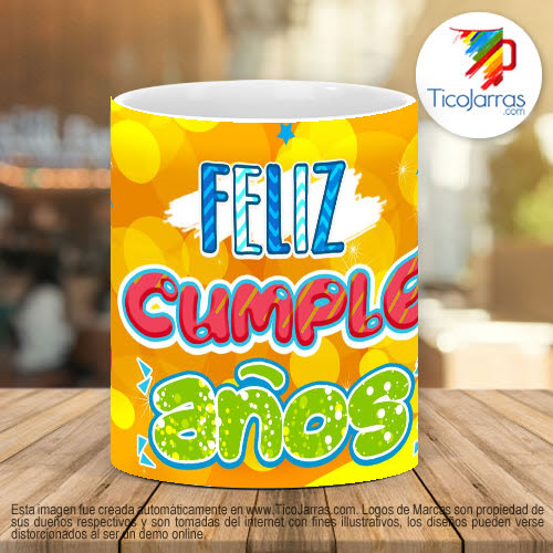 Tazas Personalizadas Feliz Cumpleaños