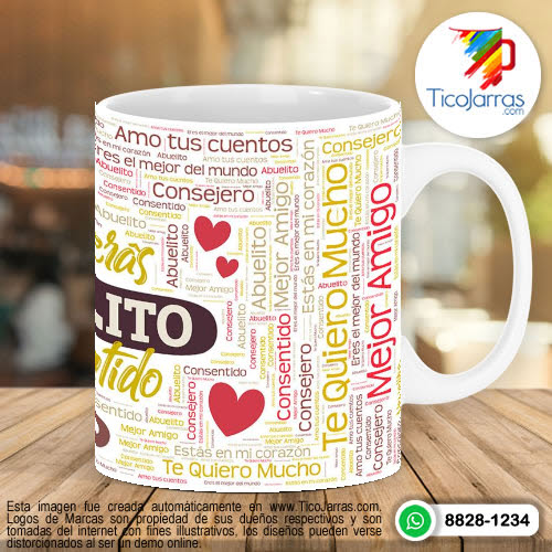 Tazas Personalizadas en Costa Rica Feliz Día del Padre