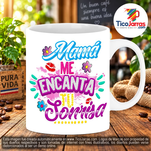 Mamá me encanta tu sonrisa