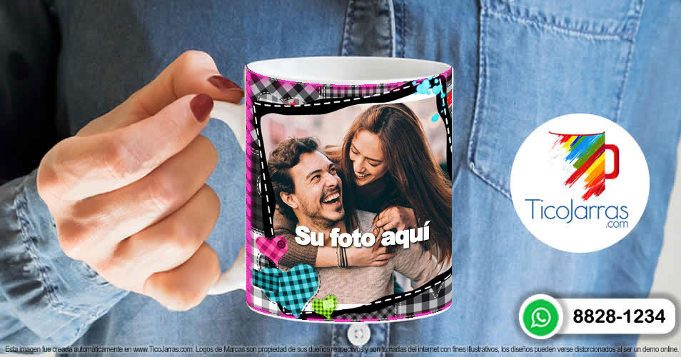 Artículos Personalizados Te amo, con foto personalizada