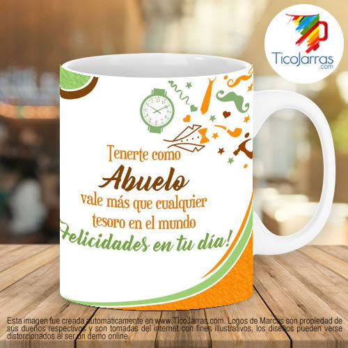 Diseños Personalizadas Aquí toma el Mejor Abuelo