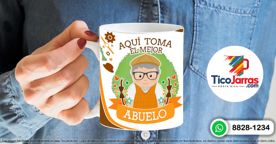 Aquí toma el Mejor Abuelo - TicoJarras