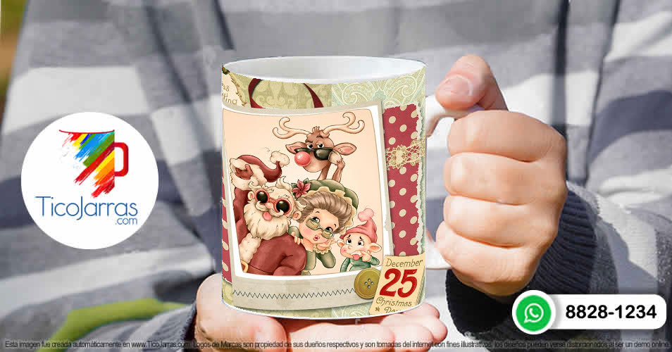 Tazas Personalizadas en Costa Rica Taza de Navidad