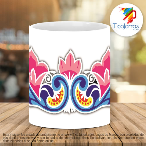 Taza típica de Costa Rica