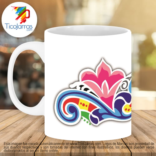 Jarras Personalizadas Taza típica de Costa Rica