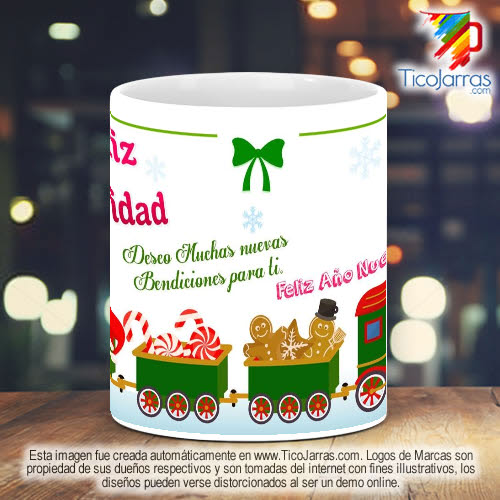 Tazas Personalizadas Taza Navideña