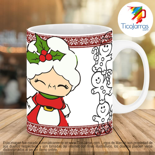 Diseños Personalizadas Taza de Navidad