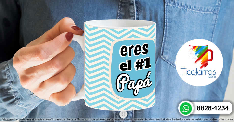 Artículos Personalizados Eres el Numero 1 Papá