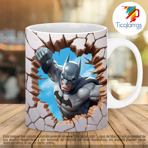 Tazas Personalizadas en Costa Rica Batman 3D