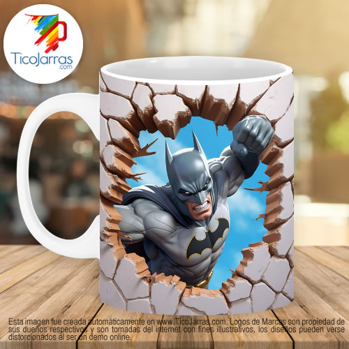 Jarras Personalizadas Batman 3D