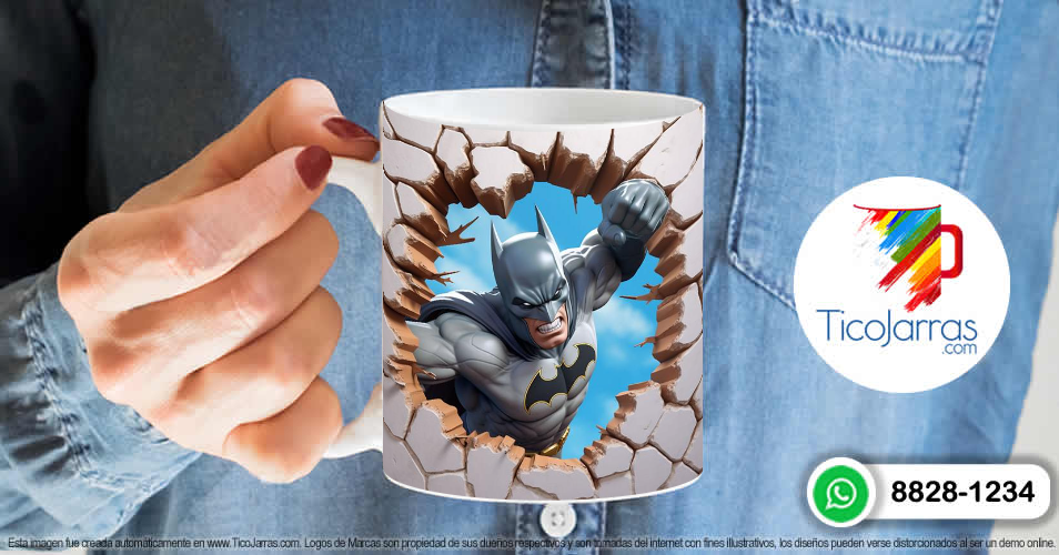 Artículos Personalizados Batman 3D