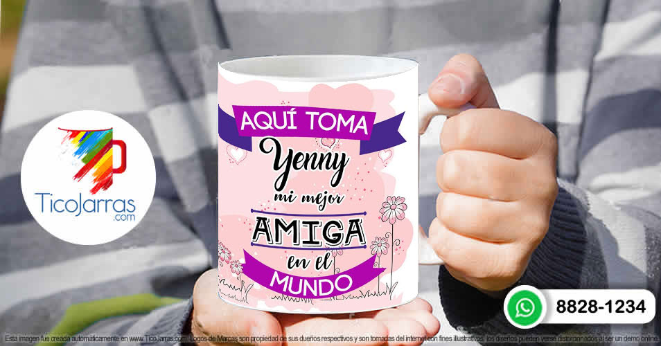 Tazas Personalizadas en Costa Rica Aquí Toma la Mejor Amiga