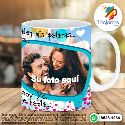 Tazas Personalizadas en Costa Rica Las más bonitas palabras
