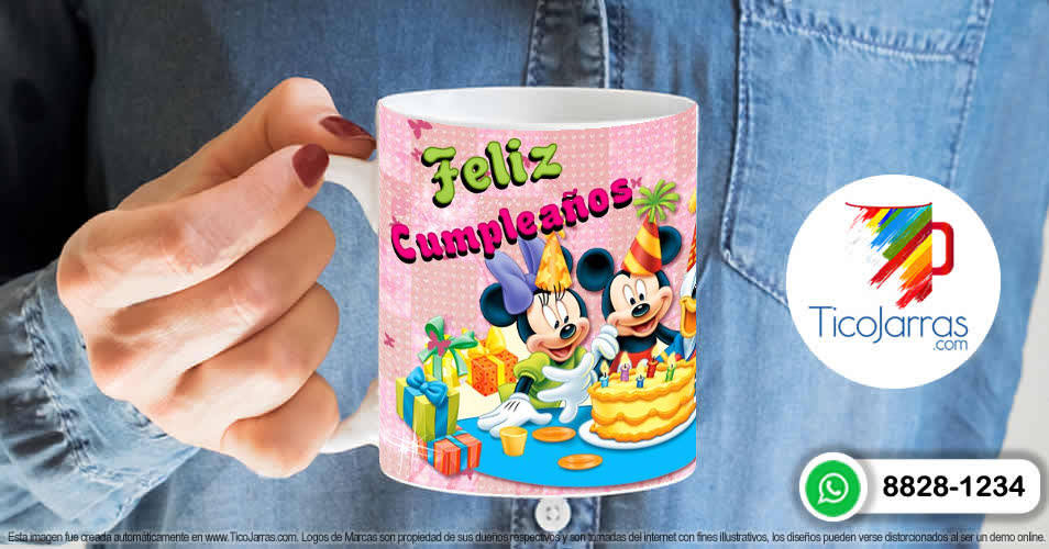 Artículos Personalizados Feliz Cumpleaños Mickey y Donald