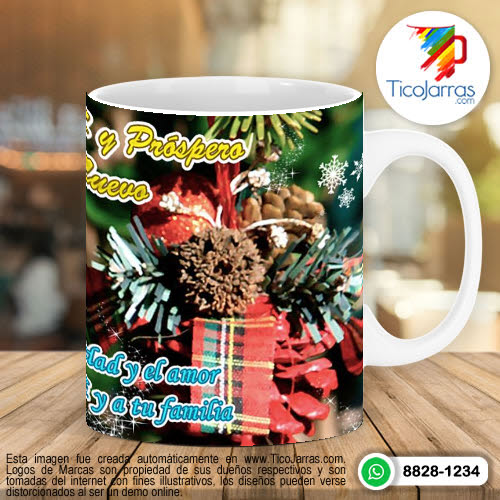 Diseños Personalizadas Taza de Navidad