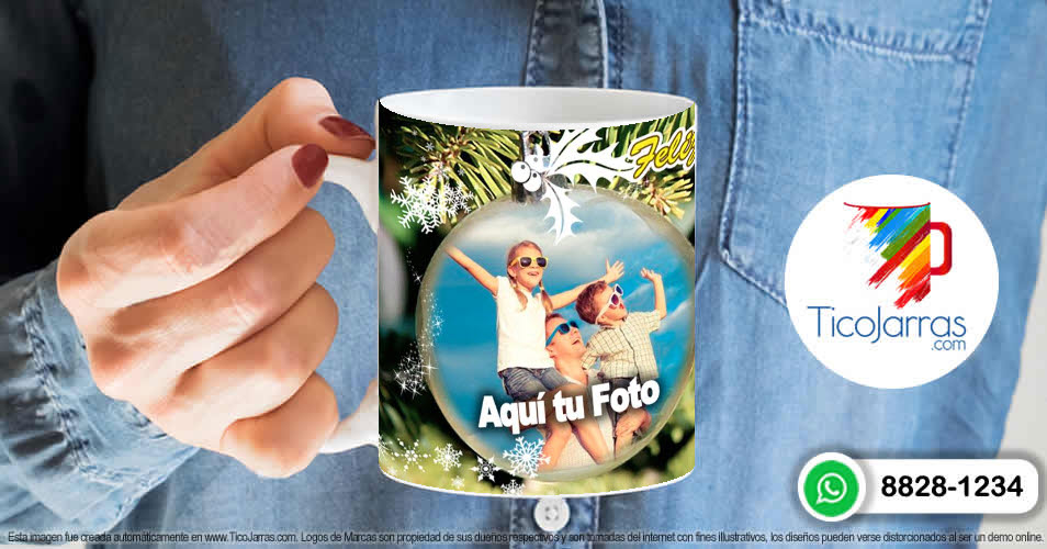 Artículos Personalizados Taza de Navidad