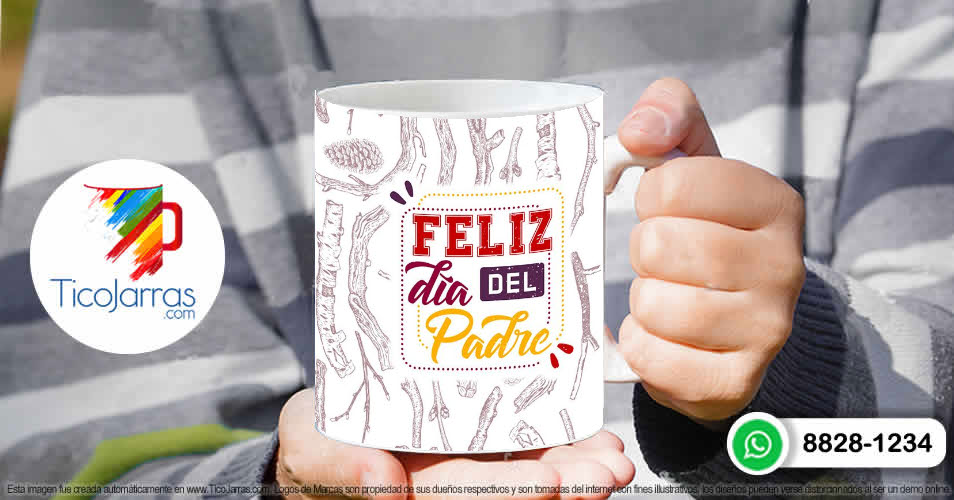 Tazas Personalizadas en Costa Rica Feliz Día del Padre