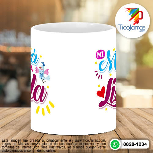 Tazas Personalizadas Mamá es la más Linda