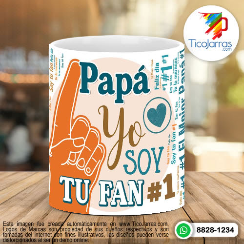 Tazas Personalizadas Feliz Día del Padre