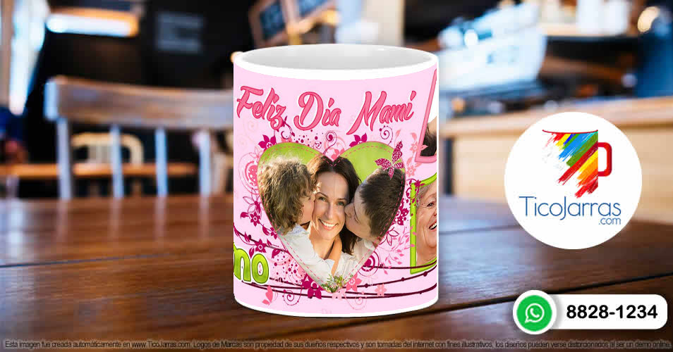 Tazas Personalizadas en Costa Rica Feliz día  mami