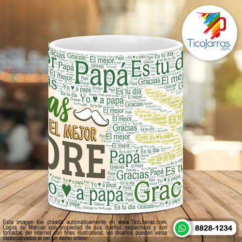 Tazas Personalizadas Feliz Día del Padre