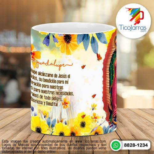 Tazas Personalizadas Virgen de Guadalupe