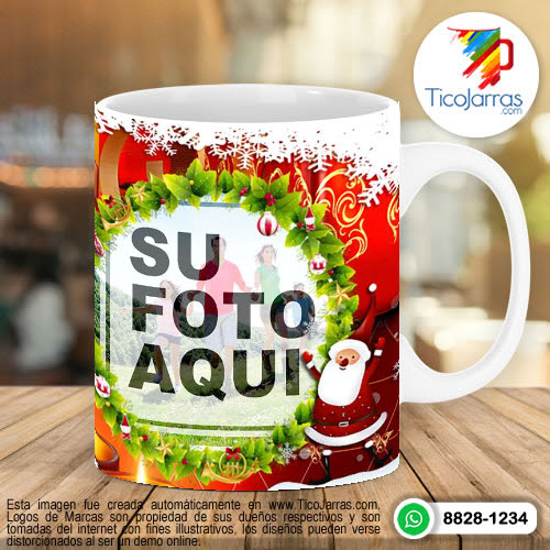 Tazas Personalizadas en Costa Rica Taza de Navidad
