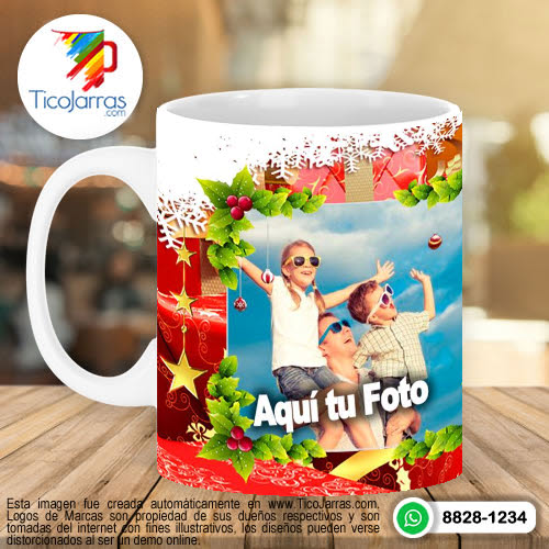 Jarras Personalizadas Taza de Navidad