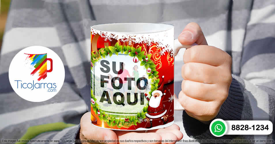 Tazas Personalizadas en Costa Rica Taza de Navidad