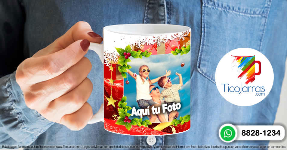 Artículos Personalizados Taza de Navidad