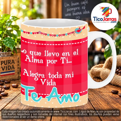 Alegra toda mi vida, con foto personalizada