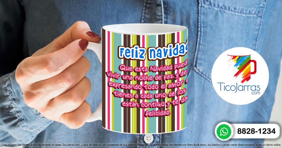 Artículos Personalizados Taza de Navidad