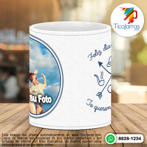 Tazas Personalizadas Feliz Día del Padre