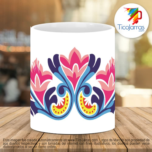 Taza típica de Costa Rica