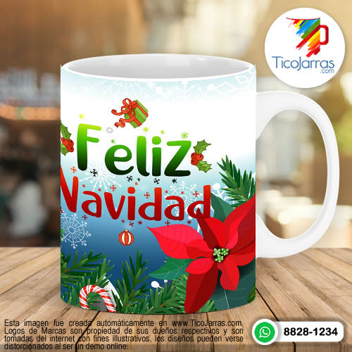 Diseños Personalizadas Taza de Navidad