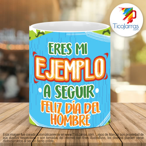 Tazas Personalizadas en Costa Rica Ejemplo a seguír - Día del Hombre