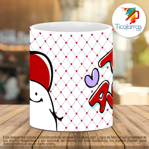 Tazas Personalizadas Flork - Te amo