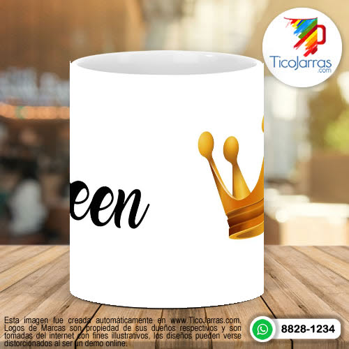 Tazas Personalizadas Queen